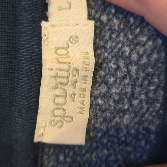 Spartina 449 "Charleston" Washed Dark Blue Sweatshirt - Picture 5 of 9